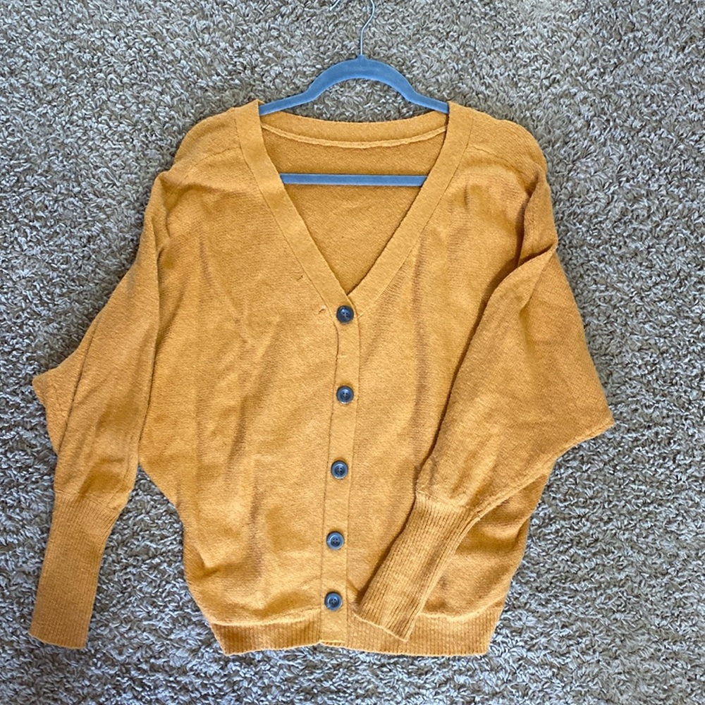 Reversible sweater oversized